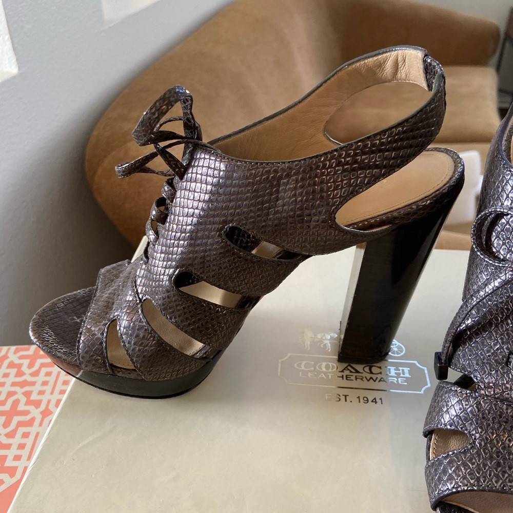 Chunky Heel Dress Sandal